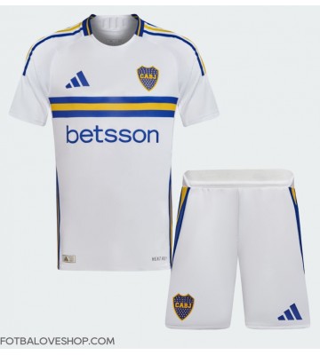 Boca Juniors Dětské Venkovní Dres 2024-25 Krátký Rukáv (+ trenýrky)